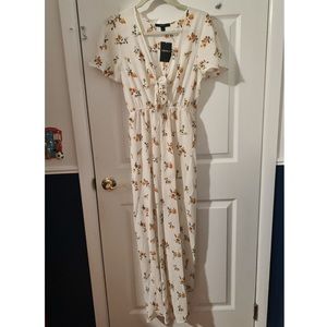 Floral Wide Leg Jumpsuit *new with tags*